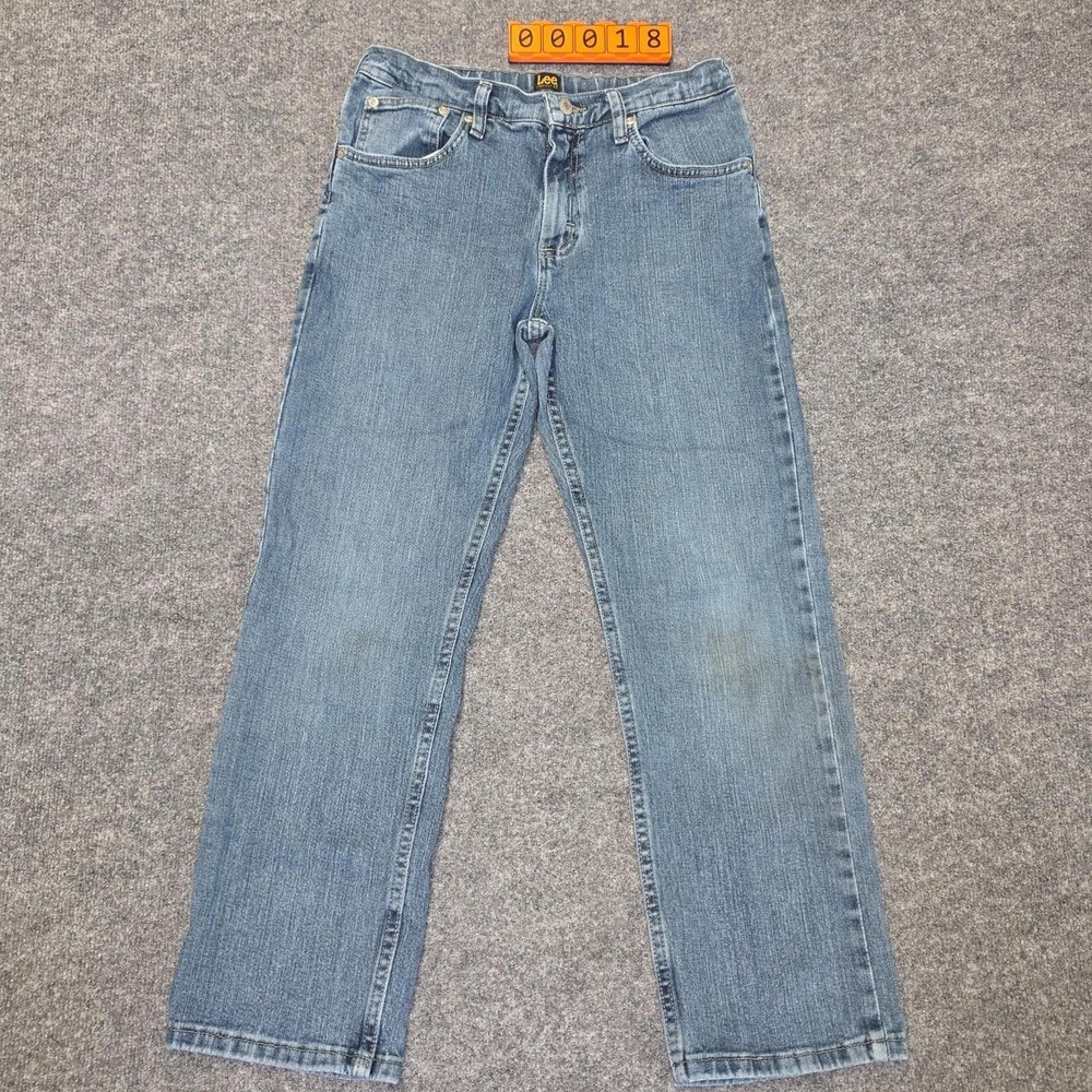Y2K Baggy Wide Leg Cotton & Spandex Jeans. Size 14.